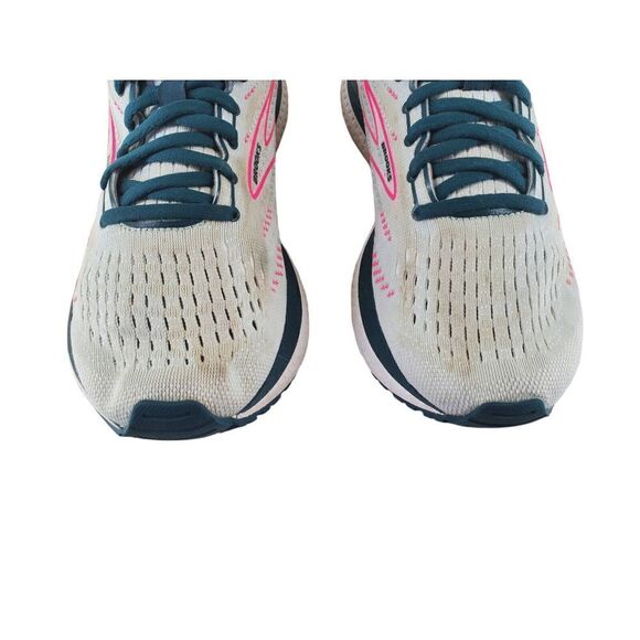 Brooks Glycerin 19 Shoes Women 10 B Med Green Ivory Athletic Running Performance - Picture 5 of 15